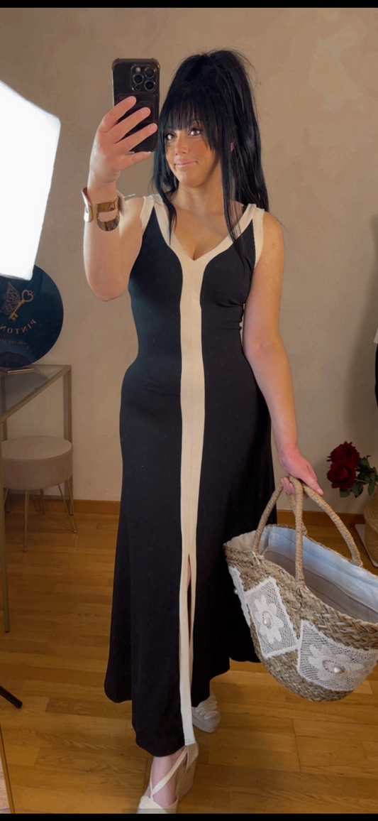 Vestido Canalé Maxi