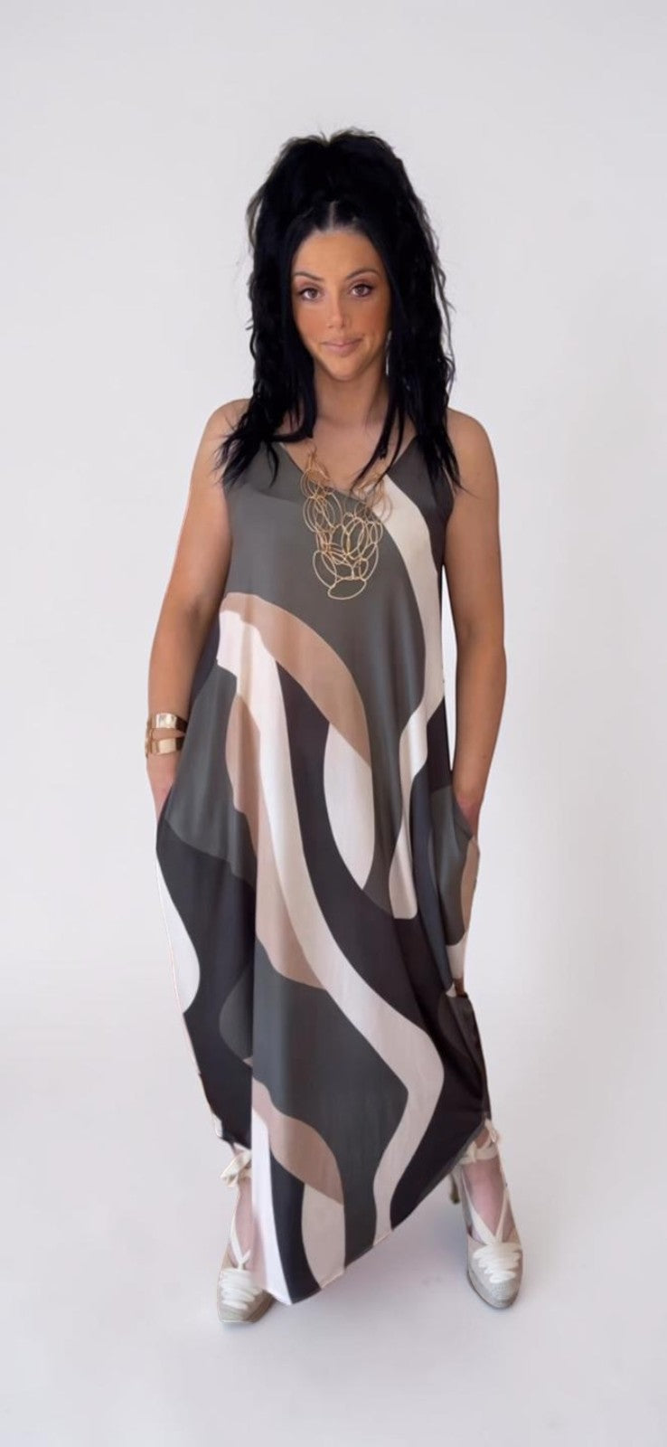 Vestido Mónaco verde
