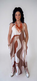 Vestido Mónaco beige