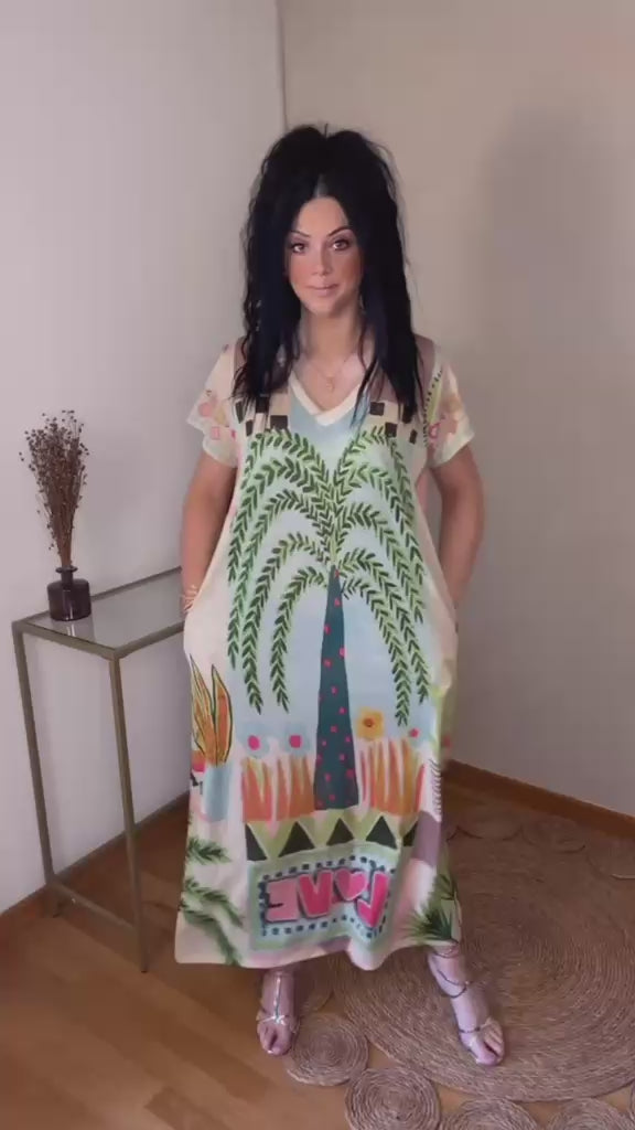 Vestido Lurex Loro